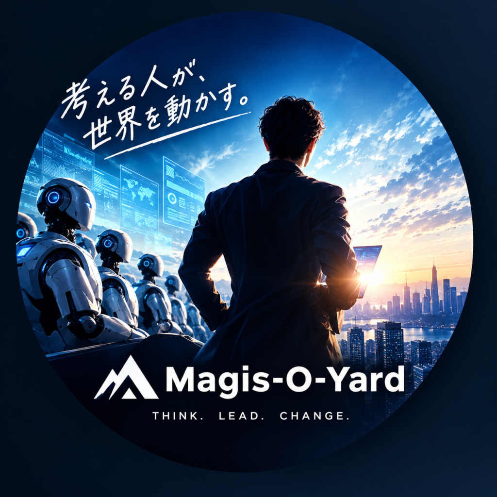 考える人が、世界を動かす。Magis-O-Yard